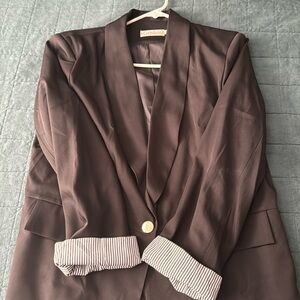 Black Genhoo suit jacket